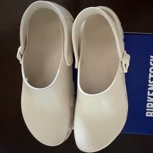 Birkenstock Women's Off-White Mules